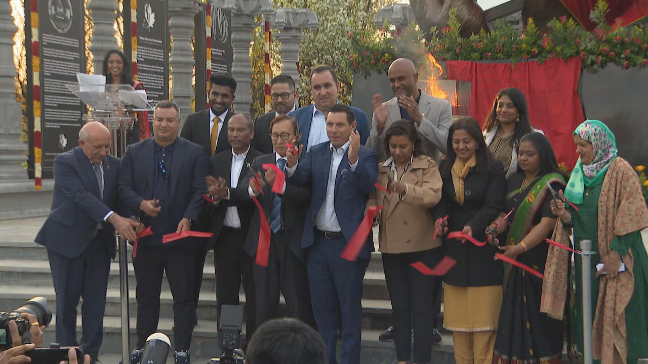 Tamil memorial unveiled in Brampton