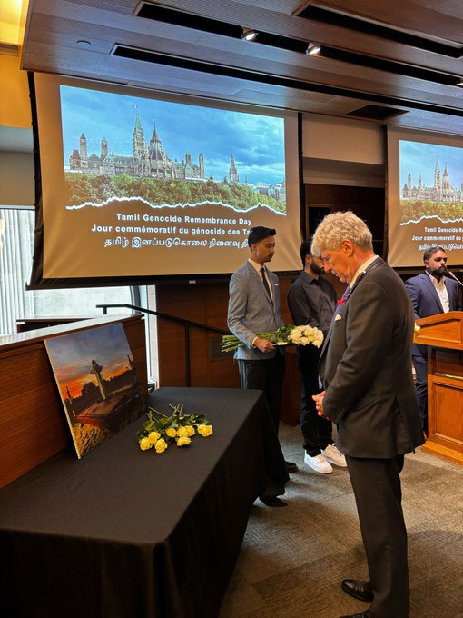 Canadian politicians commemorate Tamil Genocide Remembrance Day