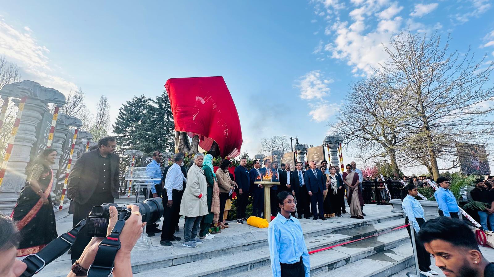 Tamil Genocide Monument Unveiling