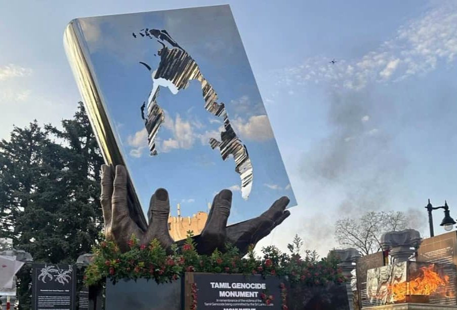 Vandalized genocide monument leads to charges for teen boy in Brampton